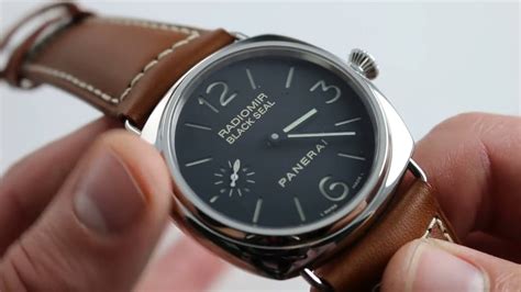 panerai black seal 183 review|panerai black seal review.